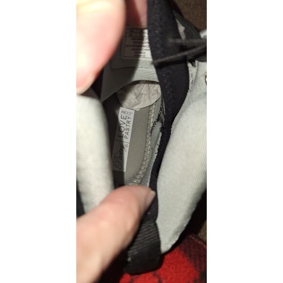 NWT/ PASTRY / HIGH TOP TENNIS SHOES / MEN'S SIZE : 8 / BLACK AND WHITE/unisex - Picture 7 of 12